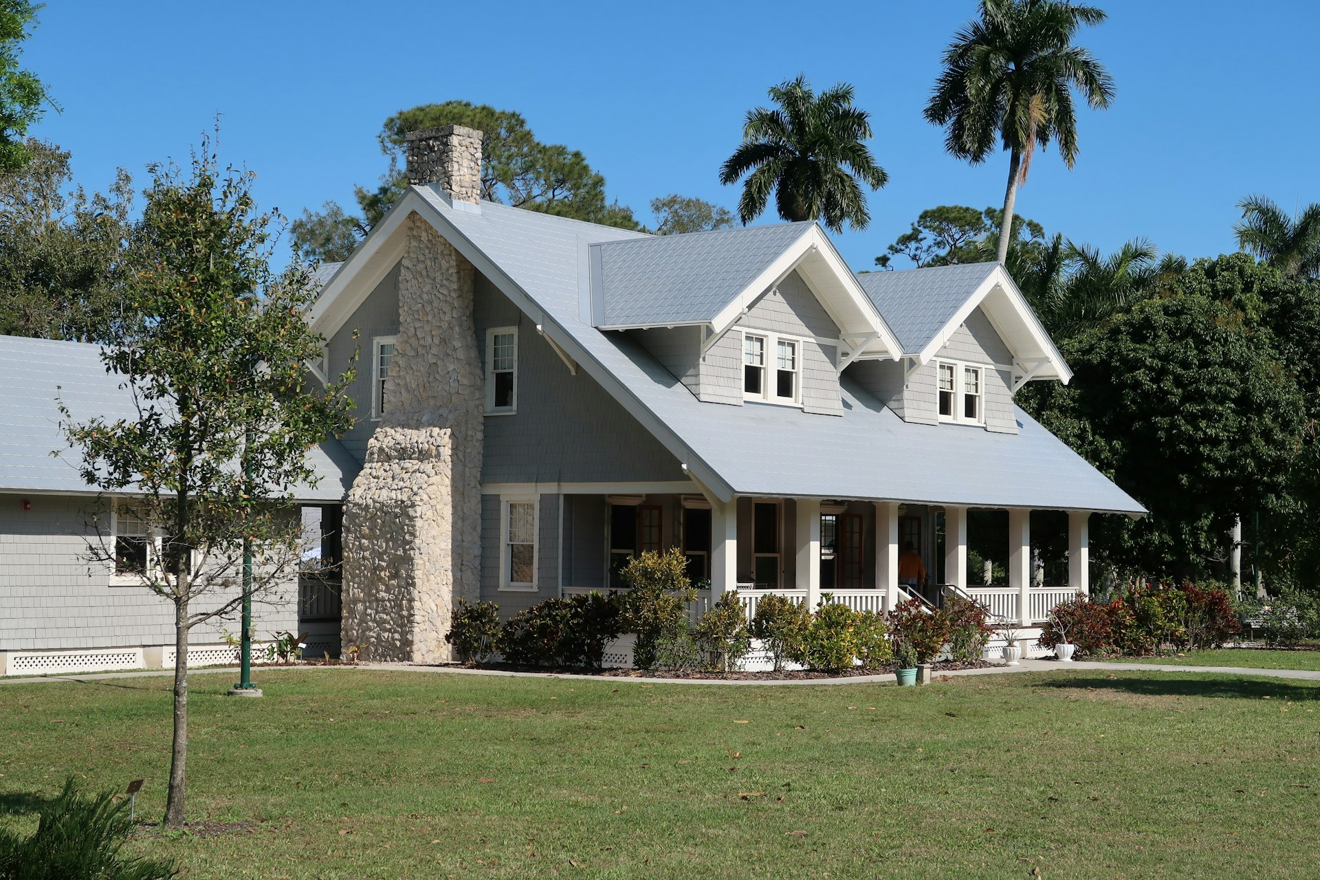 Newly installed roof on a residential home in Palm Bay, FL